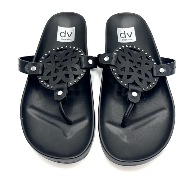 Dv Dolce Vita Metal Ornamentation Pandora Footbed Sandal - Picture 4 of 7